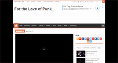 Desktop Screenshot of fortheloveofpunk.com
